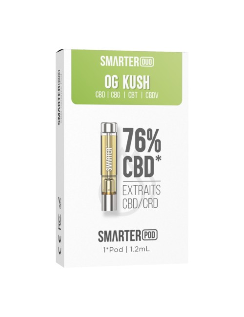 Pod CBD OG Kush Smarter Duo %76 CRD