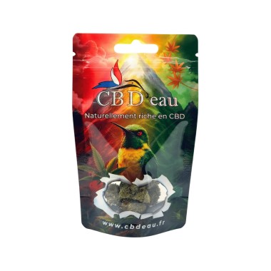 Set von 100 Kolibri CBD'eau Beuteln 140x85x50mm