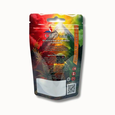 Set von 100 Kolibri CBD'eau Beuteln 140x85x50mm