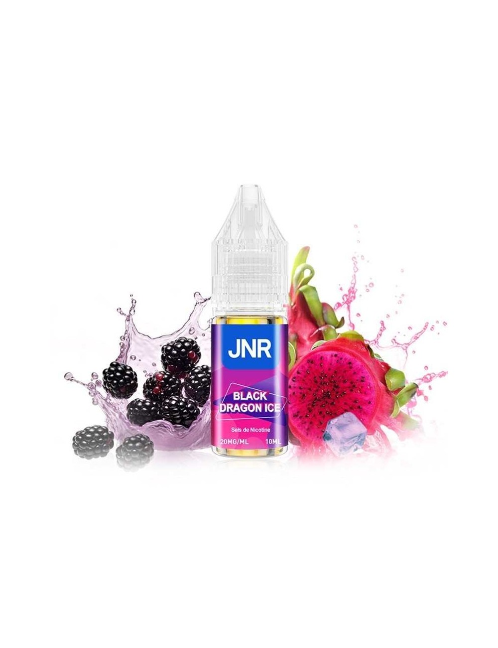 Black Dragon Ice 10ml JNR - E-Liquid Nikotin Tuzları 20mg Buzlu Ejder Meyvesi