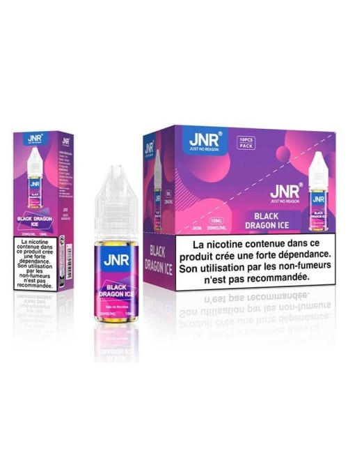 Black Dragon Ice 10ml JNR - E-Liquid Nikotin Tuzları 20mg Buzlu Ejder Meyvesi