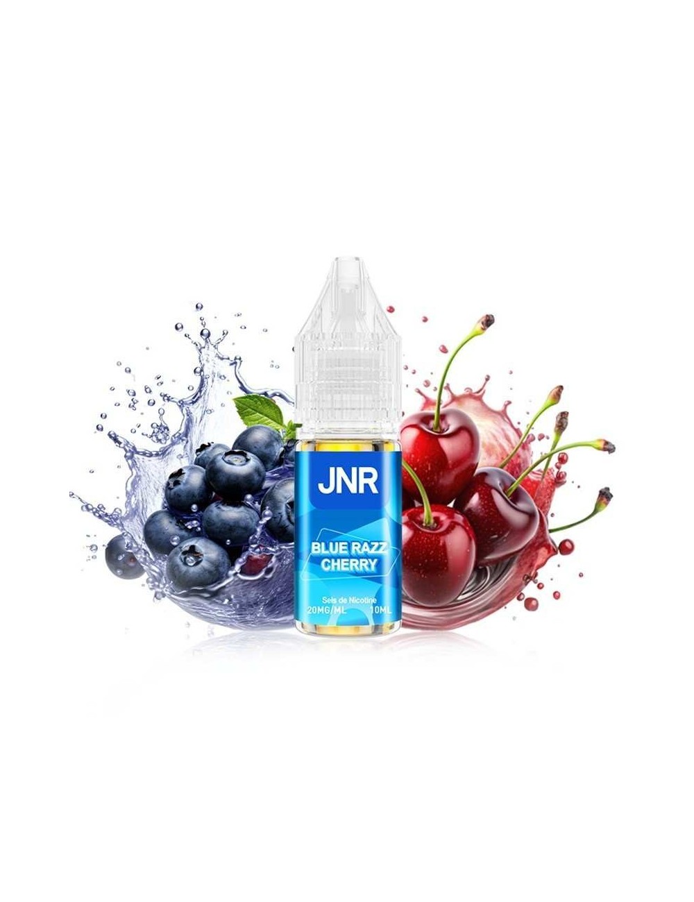 E-Liquid Blue Razz Cherry JNR 10ml - Nikotin Tuzları 20mg Yaban Mersini Ahududu Kiraz