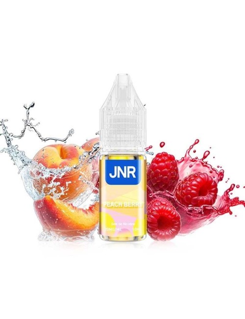 E-Liquid Şeftali-Böğürtlen 10ml JNR Falcon-X Plus - Nikotin Tuzları 20mg