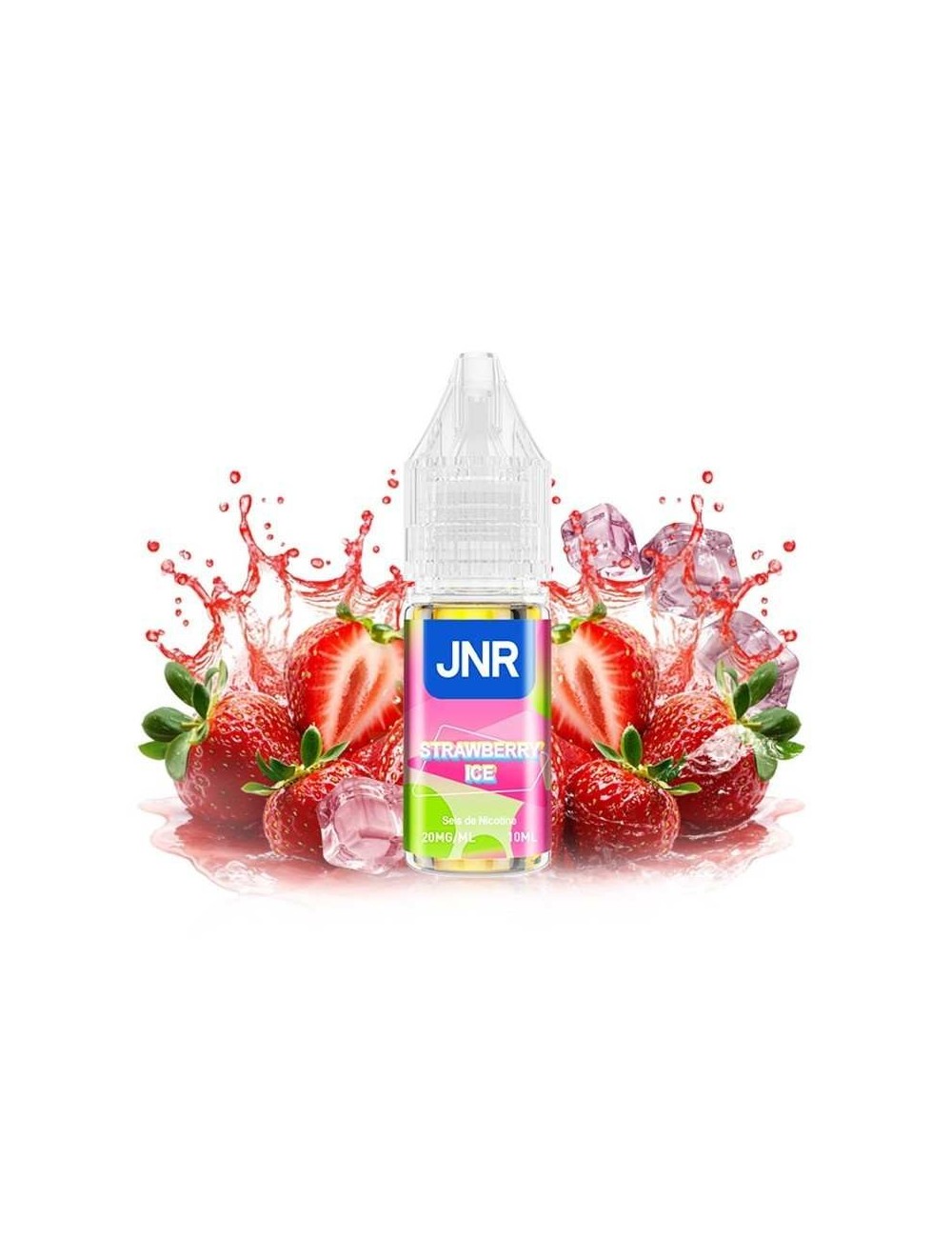 E-Liquid Strawberry Ice 10ml JNR - Nikotin Tuz 20mg Buzlu Çilek