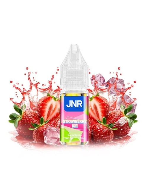 E-Liquid Strawberry Ice 10ml JNR - Nikotin Tuz 20mg Buzlu Çilek