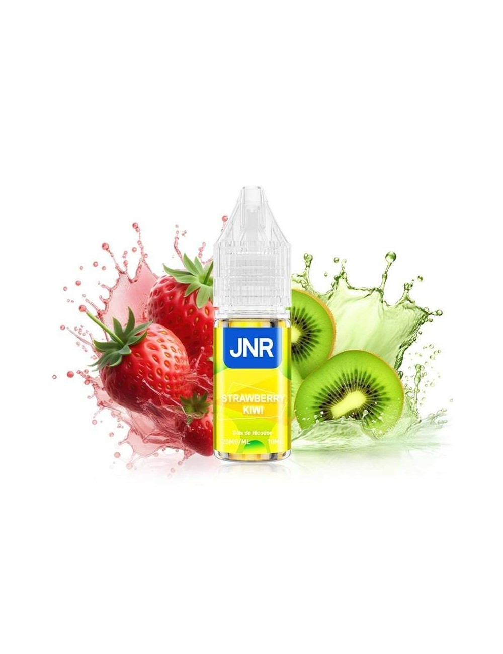 E-Liquid Çilek-Kivi 10ml JNR Falcon-X Plus - Nikotin Tuzları 20mg