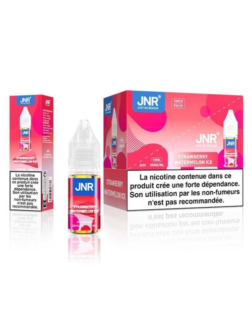 E-Liquid Çilek Karpuz Buz 10ml JNR Falcon-X Plus - Nikotin Tuzları 20mg