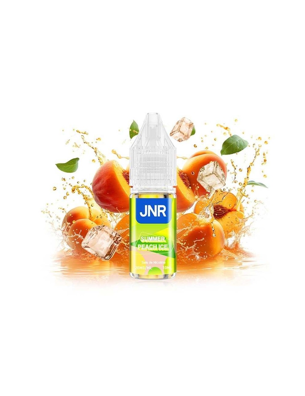 E-Liquid Yaz Şeftali Buzlu 10ml JNR - Buzlu Şeftali Nikotin Tuzları 20mg