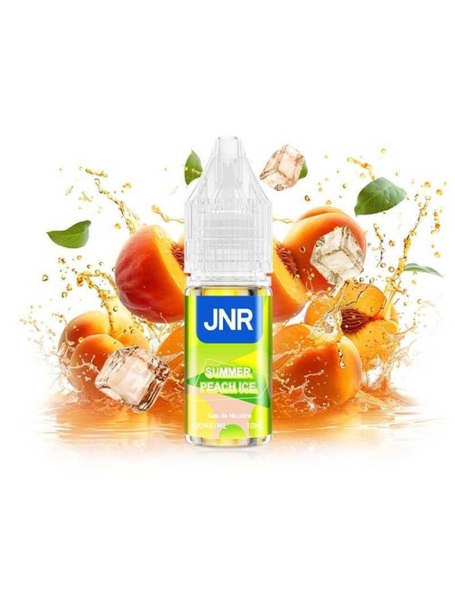 E-Liquid Yaz Şeftali Buzlu 10ml JNR - Buzlu Şeftali Nikotin Tuzları 20mg