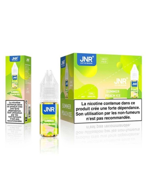 E-Liquid Yaz Şeftali Buzlu 10ml JNR - Buzlu Şeftali Nikotin Tuzları 20mg