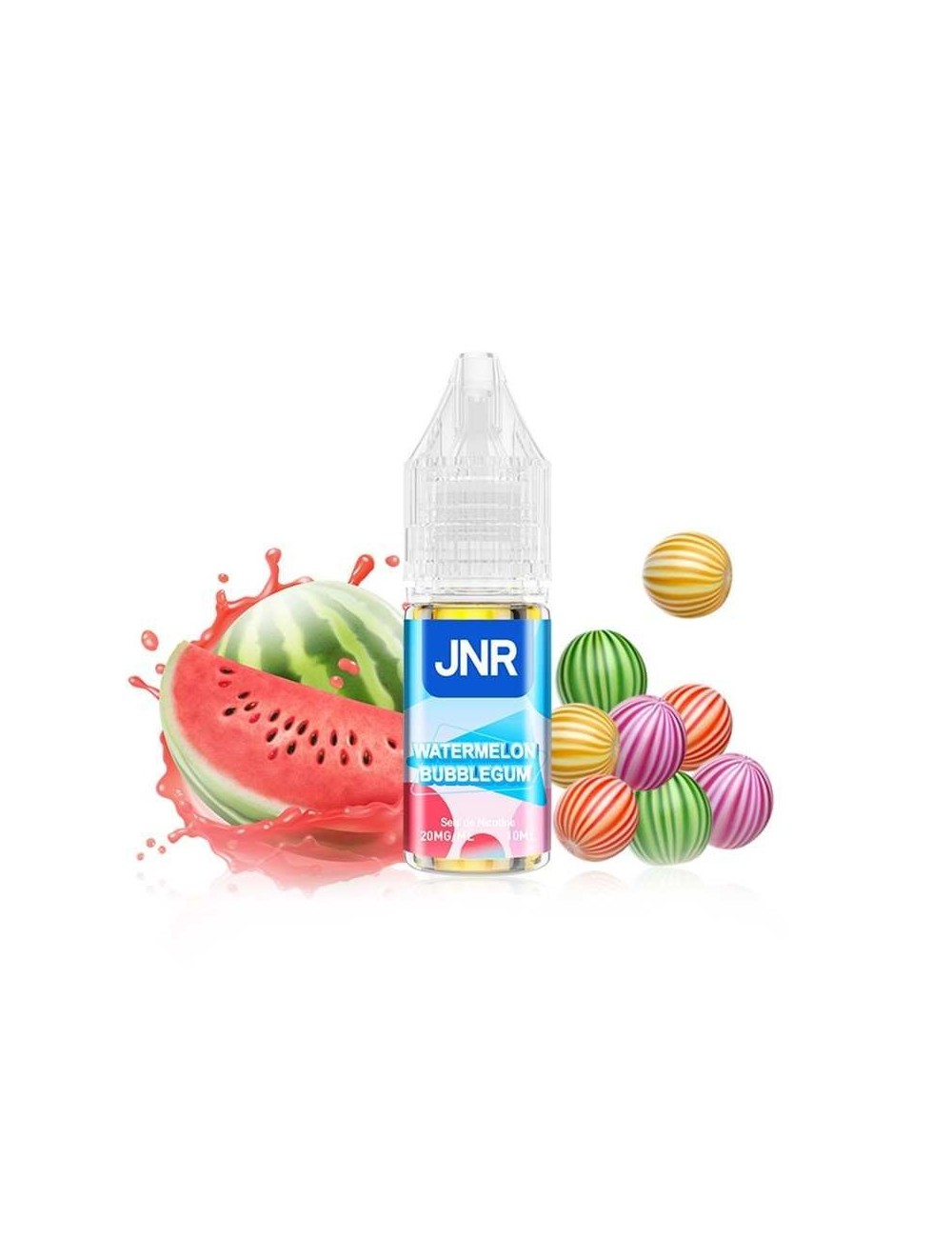 E-Liquid Karpuz Sakızı 10ml JNR Falcon-X Plus - Nikotin Tuzları 20mg