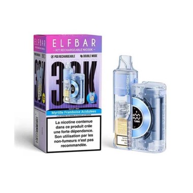 Puff NIO30K Saure Blaubeere-Himbeere - Elfbar