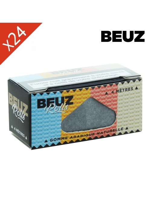 Schachtel mit 24 Ultra dünnen weißen Slim BEUZ Blättchen