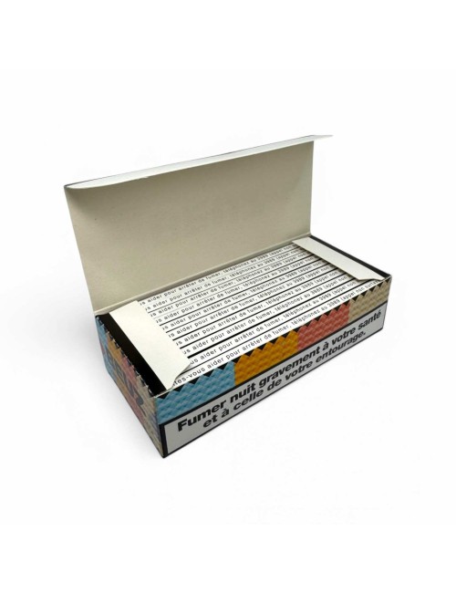 10er-Pack BEUZ Weiße Slim Blättchen zum Drehen