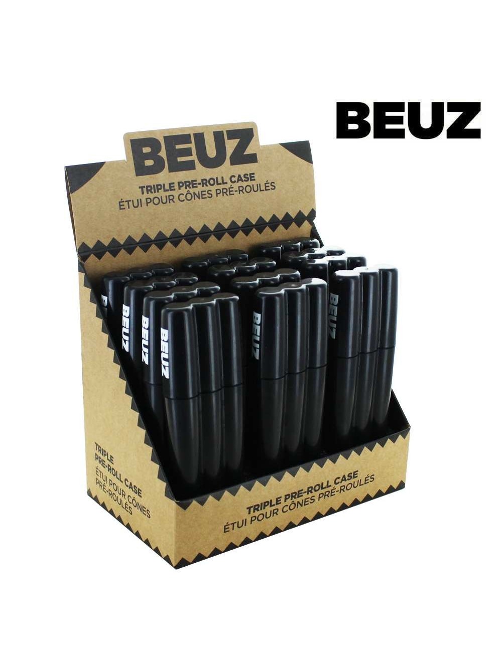 3 adet önceden sarılmış BEUZ Konisi için 12 Etui Seti