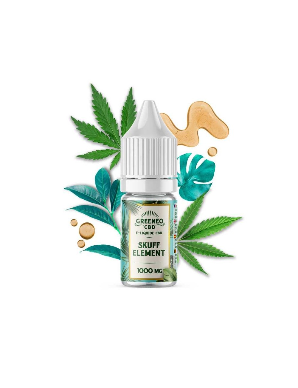 E-Liquid CBD Skuff Element nikotinfrei