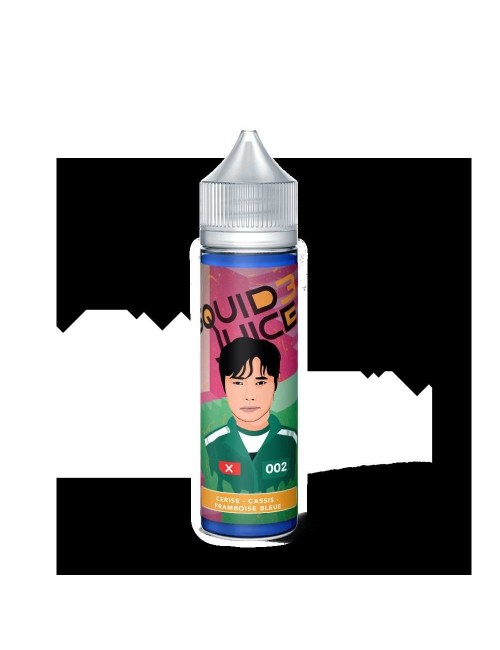 002 Squid Juice 3 - E-Liquid Kiraz-Siyah Frenk Üzümü-Mavi Ahududu 50ml