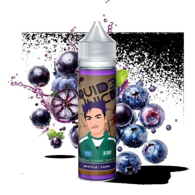 E-Liquid 230 Squid Juice 3 - Yaban Mersini Siyah Frenk Üzümü 50ml