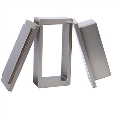 Dikdörtgen Alüminyum Ön Pres Kalıbı 10x5 cm