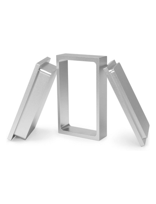 Dikdörtgen Alüminyum Ön Pres Kalıbı 12,5 x 7,5 cm