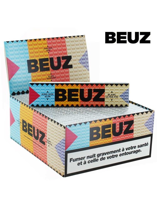 50 Adet Beuz King Size Slim Sigara Kağıdı Kutusu