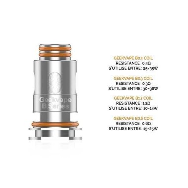 Geekvape B Coil Dirençleri (5'li Paket)