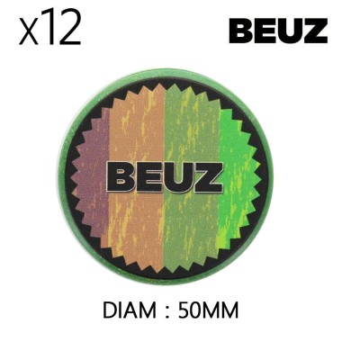 12'li Kenevir Öğütücü Kutusu 50 mm Beuz Green Organic