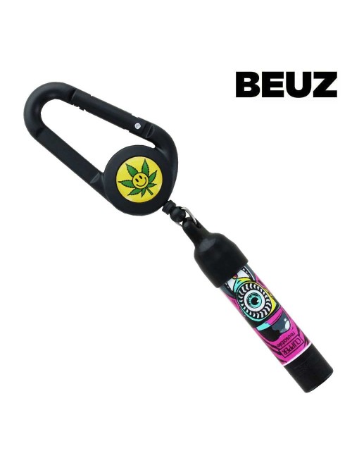 Clipper Çakmak Tutucu Yaprak Gülen Yüz Tasarımı