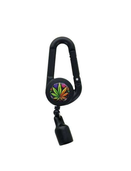 Clipper Çakmak Tutucu Renkli Yaprak Gökkuşağı