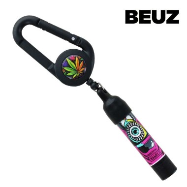 Clipper Çakmak Tutucu Renkli Yaprak Gökkuşağı