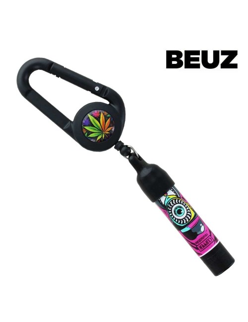 Clipper Çakmak Tutucu Renkli Yaprak Gökkuşağı