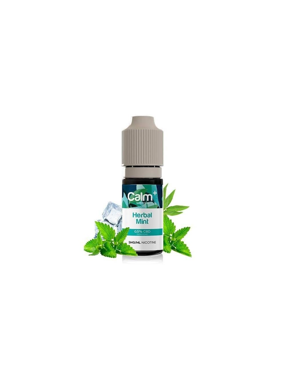 E-Liquid CBD Bitkisel Nane 10ml Calm+ Minimal - FUU