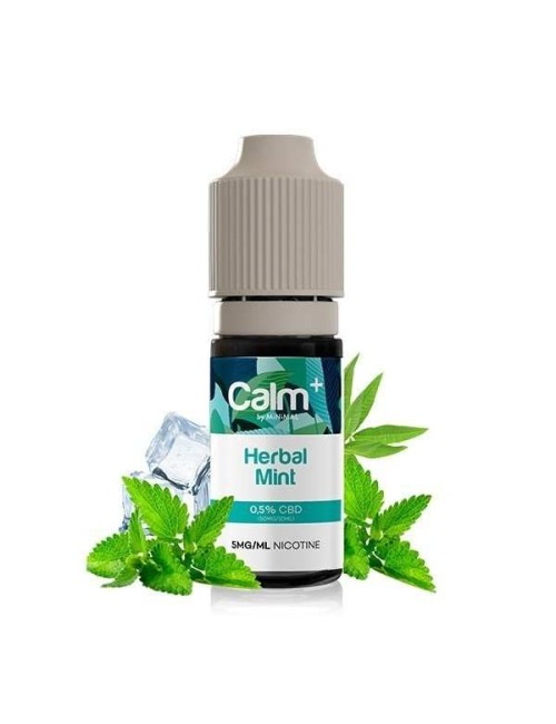 E-Liquid CBD Bitkisel Nane 10ml Calm+ Minimal - FUU