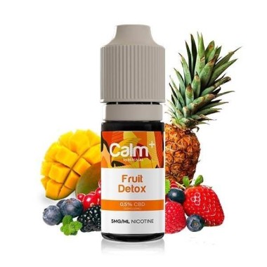 E-Liquid Frucht Detox 10ml Calm+ CBD Nikotin - FUU
