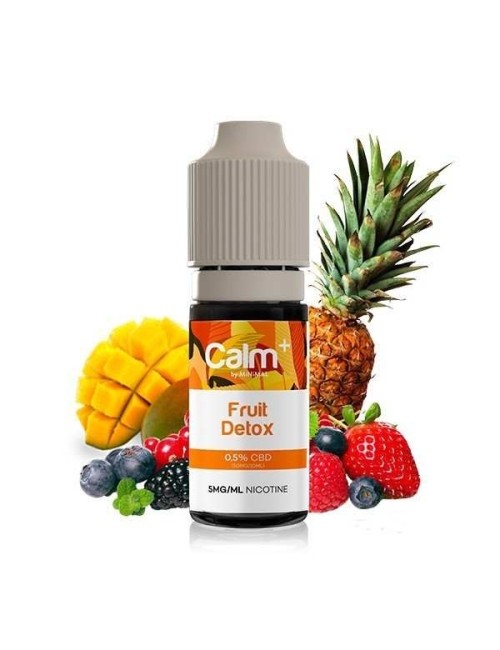 E-Liquid Frucht Detox 10ml Calm+ CBD Nikotin - FUU