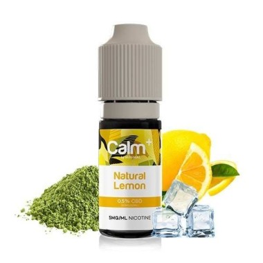 E-Liquid CBD Doğal Limon 10ml Calm+ Minimal - FUU