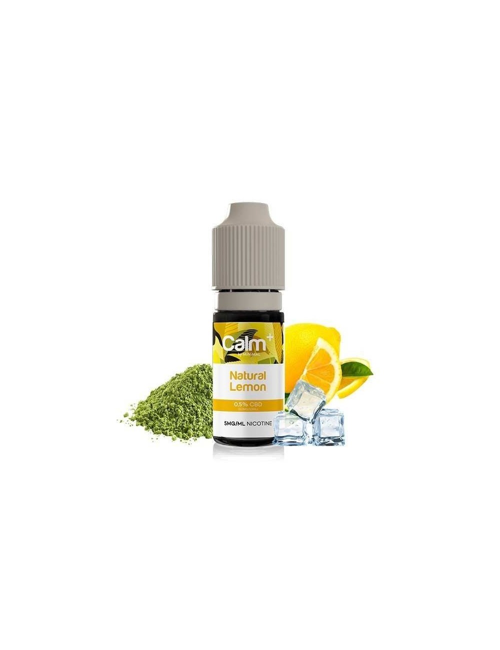 E-Liquid CBD Doğal Limon 10ml Calm+ Minimal - FUU