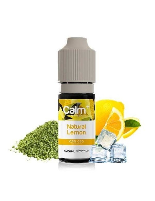 E-Liquid CBD Doğal Limon 10ml Calm+ Minimal - FUU