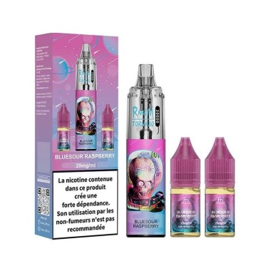 Puff Tornado RandM 20K BlueSaure Himbeere 850mAh - Fumot