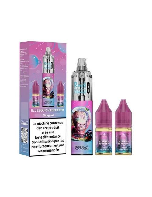 Puff Tornado RandM 20K BlueSaure Himbeere 850mAh - Fumot