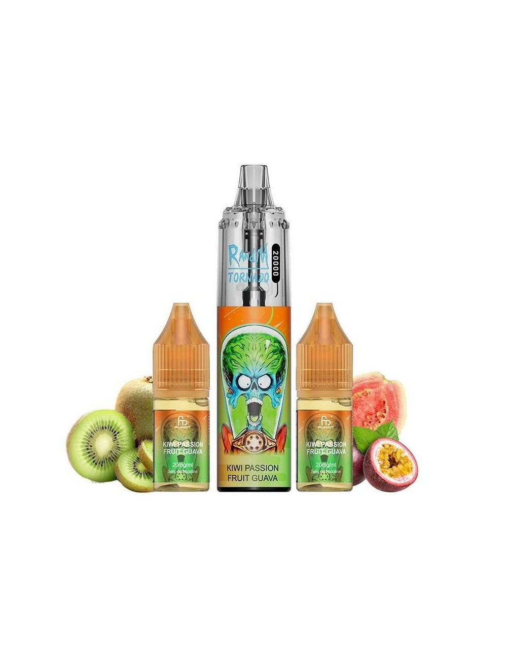 Puff Tornado RandM 20K Kivi Çarkıfelek Guava 850mAh - Fumot