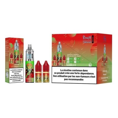 Puff Tornado RandM 20K Lush Ice 850mAh - Fumot