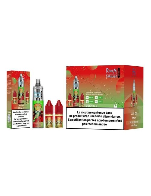 Puff Tornado RandM 20K Lush Ice 850mAh - Fumot