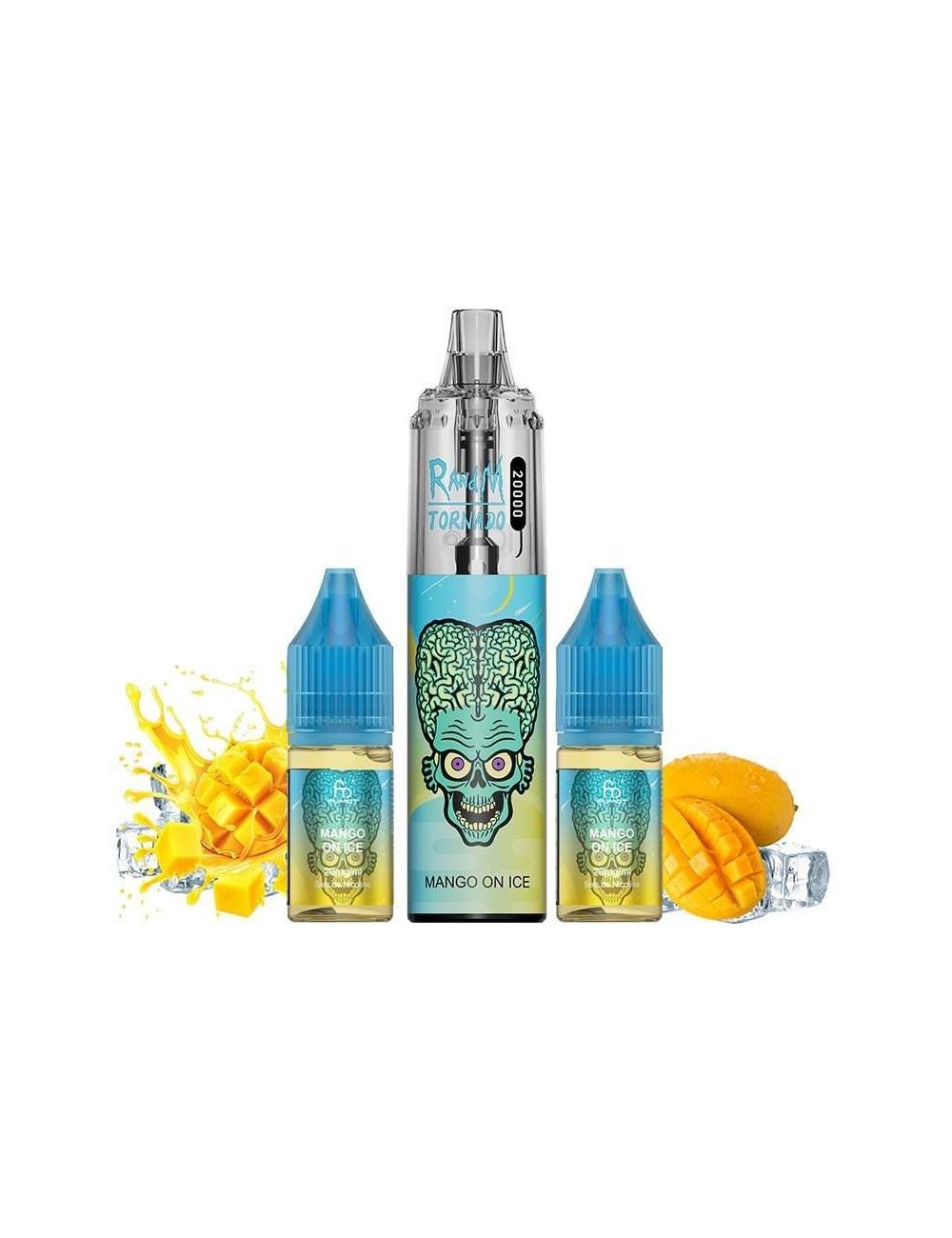 Puff Tornado RandM 20K Mango on Ice 850mAh - Fumot