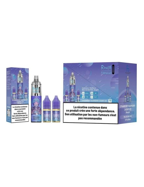 Puff Tornado RandM 20K Çilek Ahududu Kiraz Buz 850mAh - Fumot