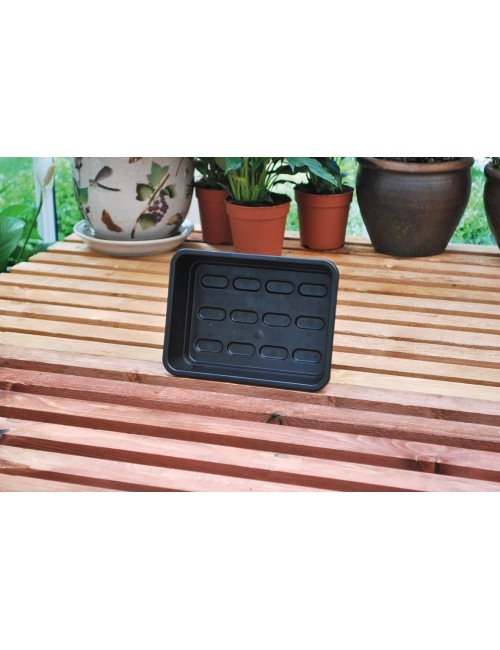 Schwarzes Mini-Tablett ohne Löcher