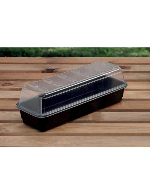 Schmaler Anzuchtbehälter mit Löchern