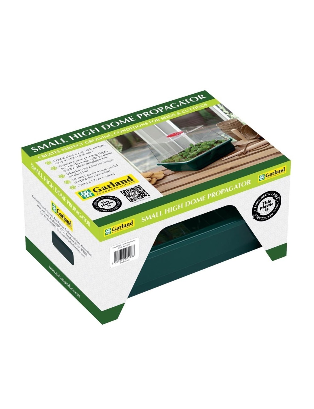 Kleines High-Dome-Gewächshaus