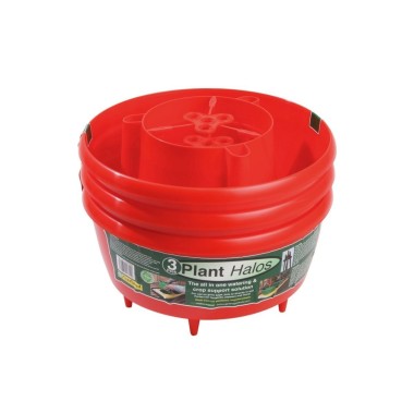 Pflanzenhalos (3er-Set) rot