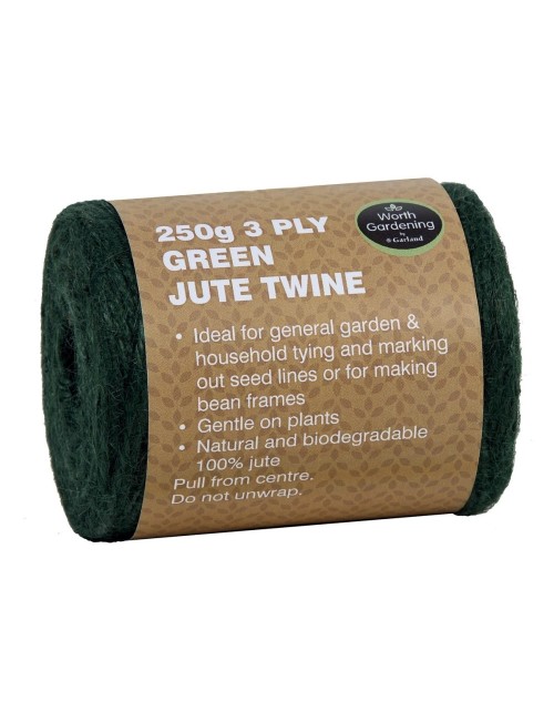 3 iplik yeşil jüt kordon 250g